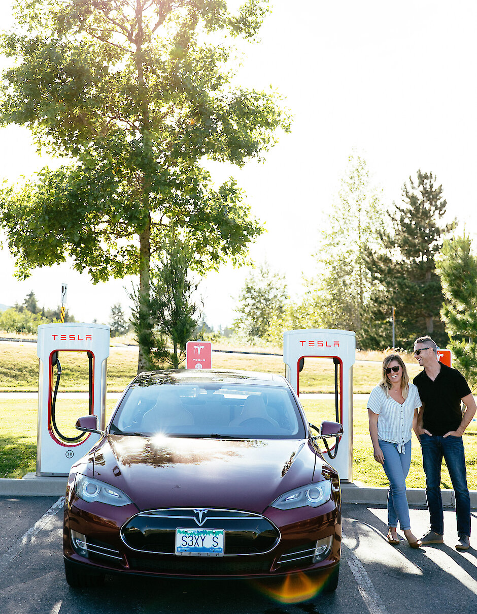 Tesla Charging Station